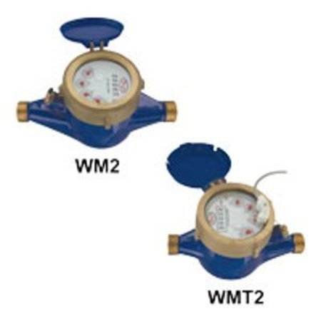 DWYER INSTRUMENTS Water Meter, H20 Mtr 1 Gal WM2-A-C-04